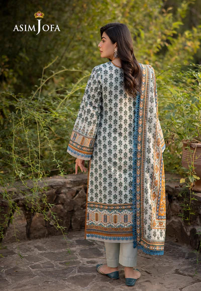 Asim Jofa | Winter Printed Khaddar | AJUW-42