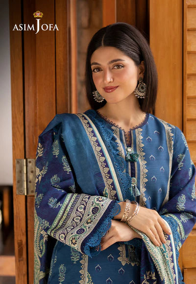 Asim Jofa | Winter Printed Khaddar | AJUW-46