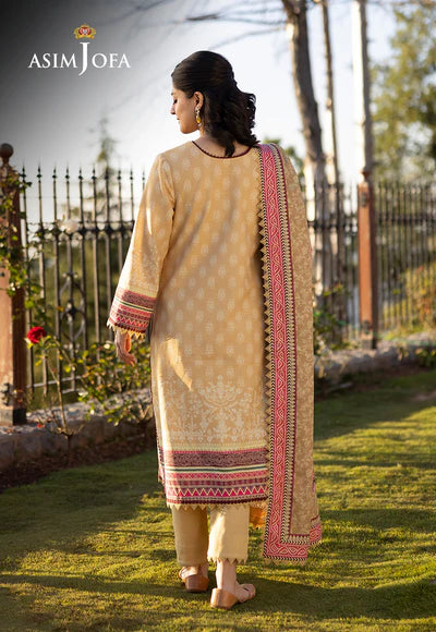 Asim Jofa | Winter Printed Khaddar | AJUW-36