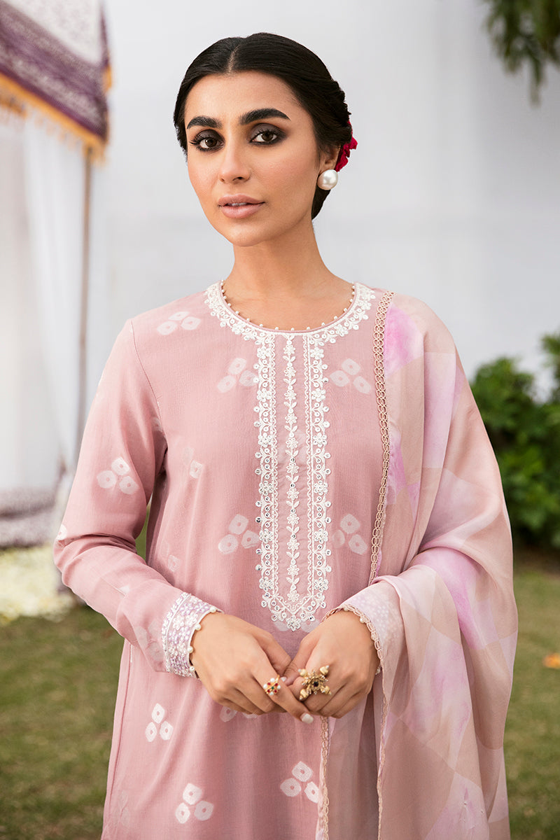 Cross Stitch | Eid Lawn Vol 2 | PALE MAUVE