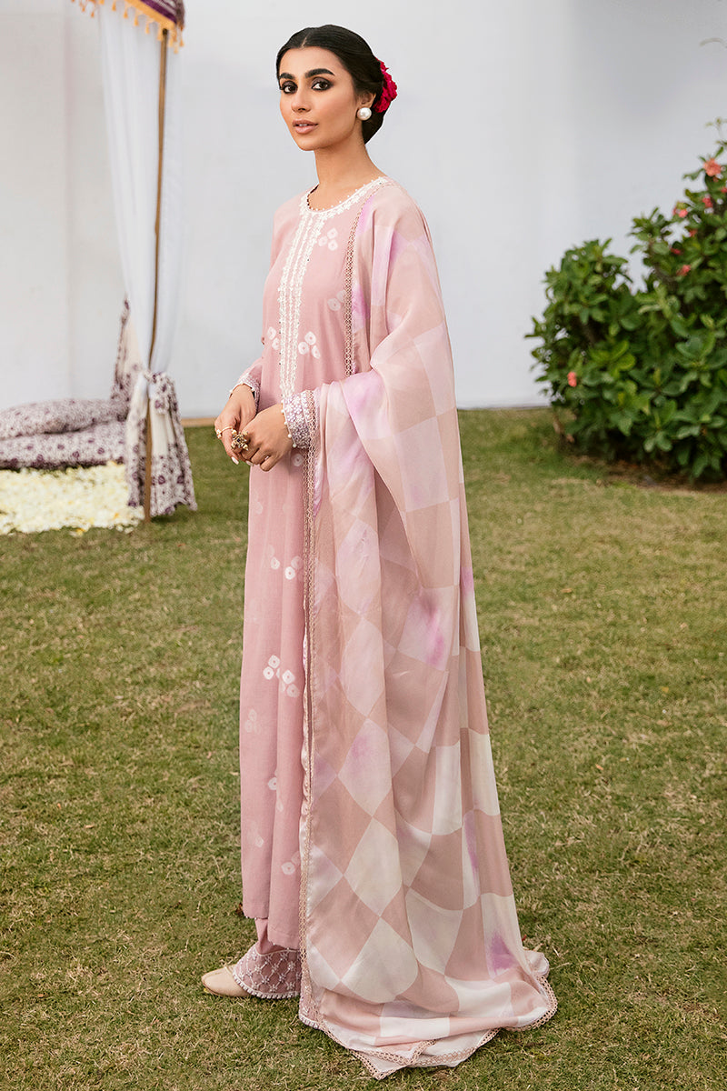Cross Stitch | Eid Lawn Vol 2 | PALE MAUVE