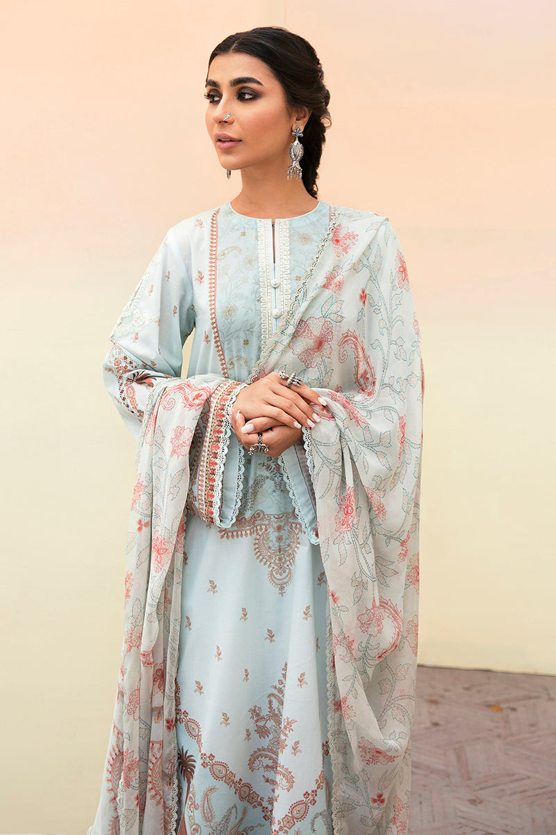 Cross Stitch | Eid Lawn Vol 2 | MISTY BLUE