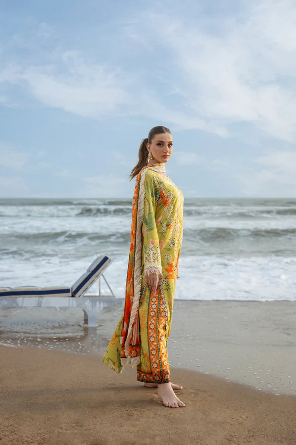 NAQSH | VISCOSE | Lemon - 00172
