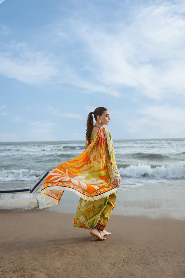 NAQSH | VISCOSE | Lemon - 00172
