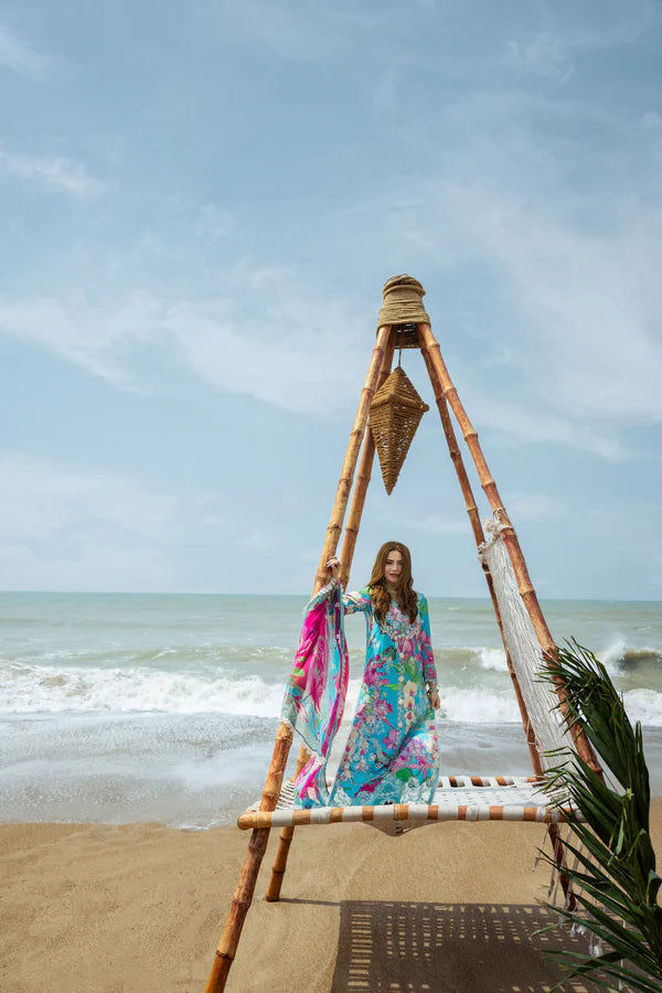 NAQSH | VISCOSE | Sky Blue - 00166