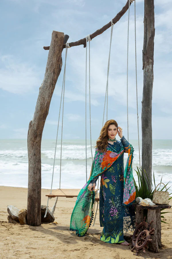 NAQSH | VISCOSE | Dark Teal - 00176