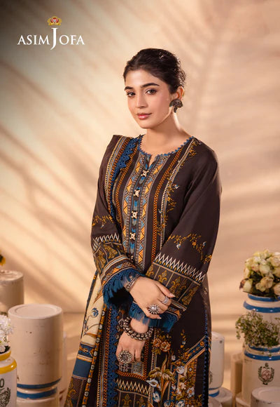 Asim Jofa | Printed Lawn | AJUB-18