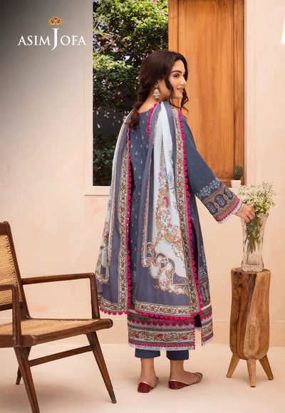 Asim Jofa | Printed Lawn | AJUB-14
