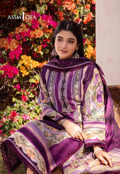Asim Jofa | Printed Lawn | AJUB-10