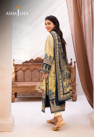 Asim Jofa | Printed Lawn | AJUB-15