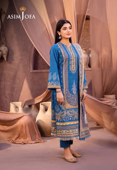 Asim Jofa | Printed Lawn | AJUB-16