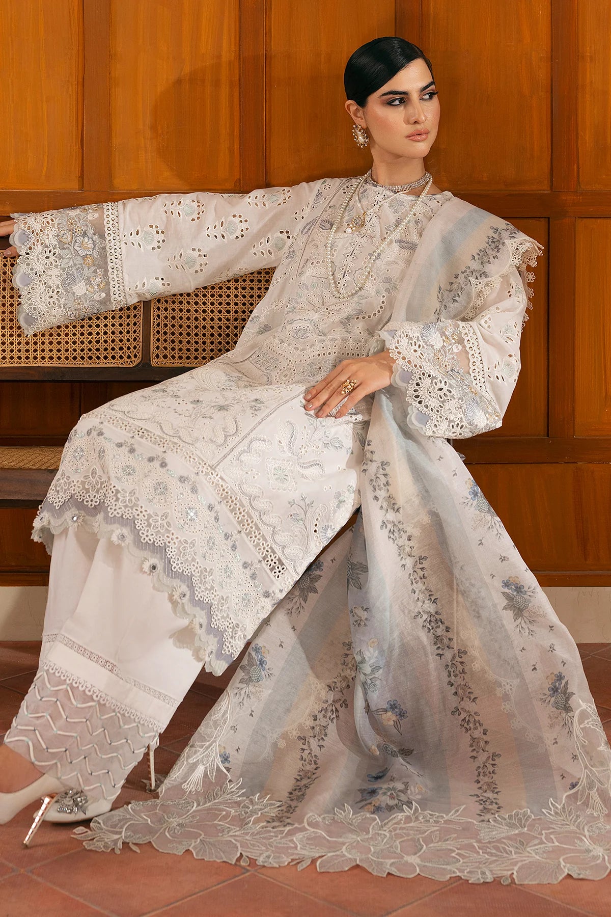 Baroque | EMBROIDERED SWISS LAWN | SL11-D01