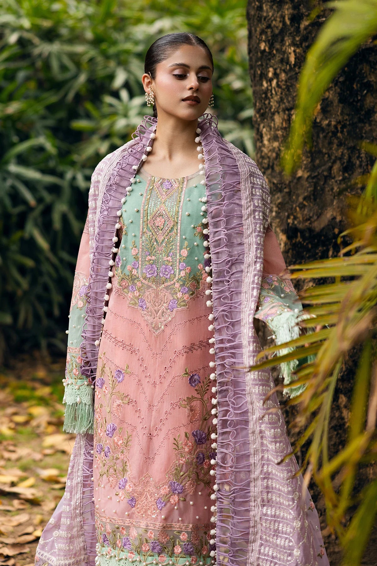 Raeesa | Garden of Eve Luxury Lawn 25 | Evara_A