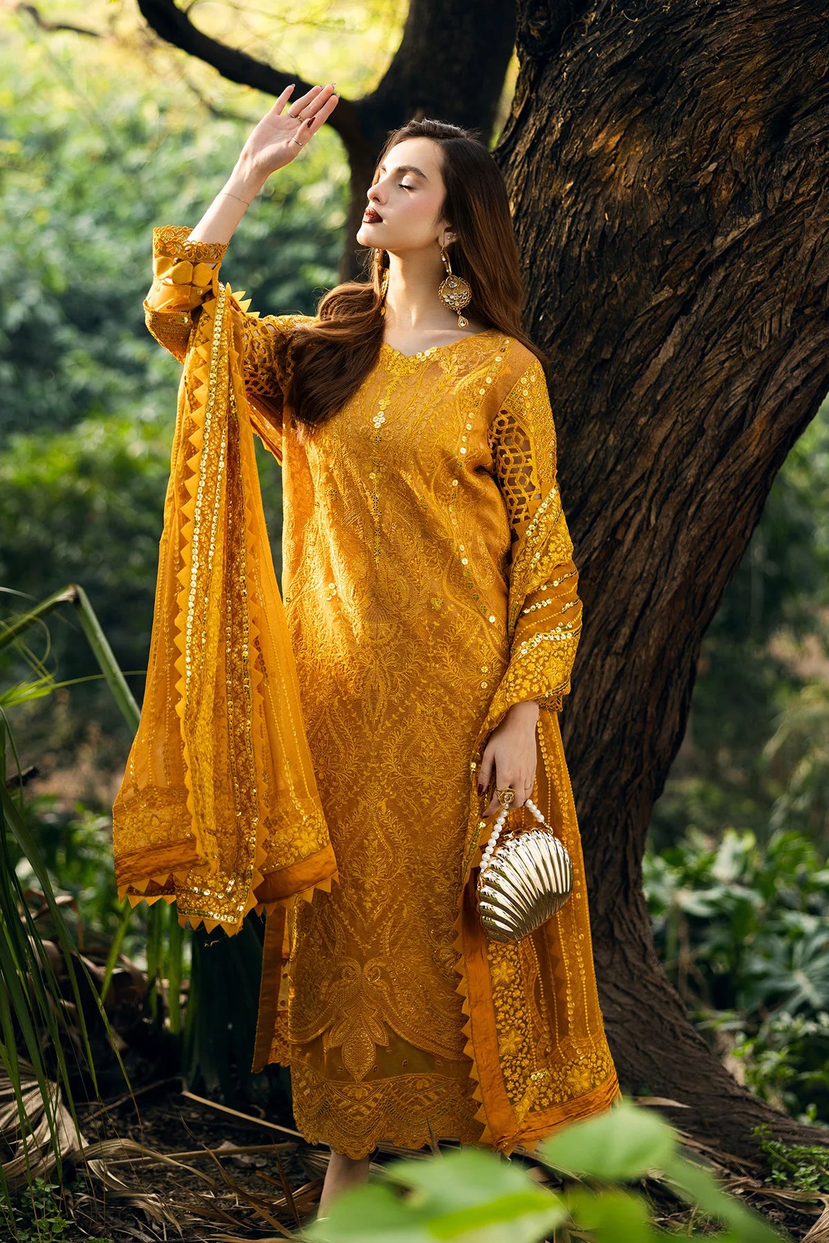 Raeesa | Garden of Eve Luxury Lawn 25 | Evora_A