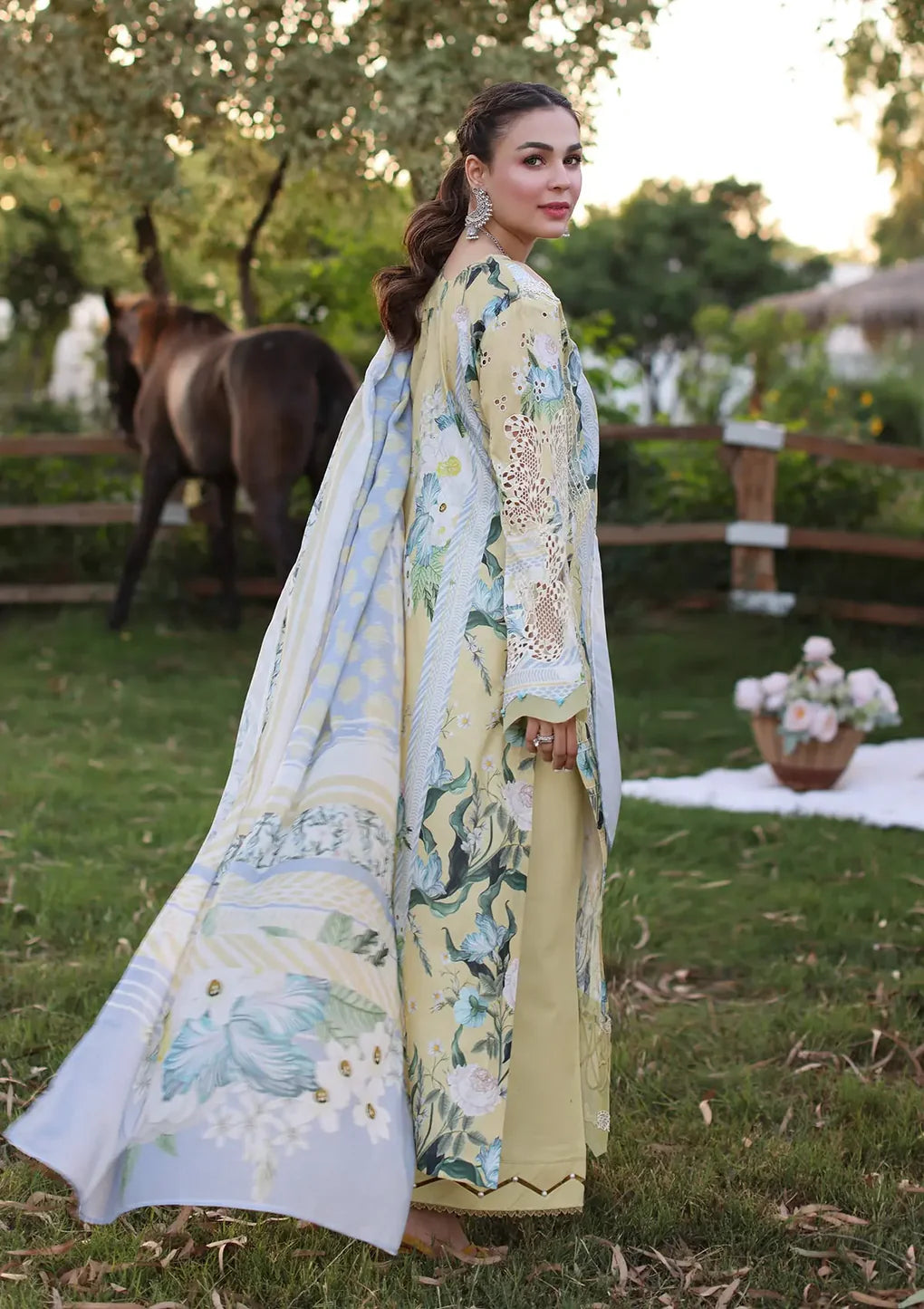Elaf | Printkari Lawn | CITRUS CRUSH