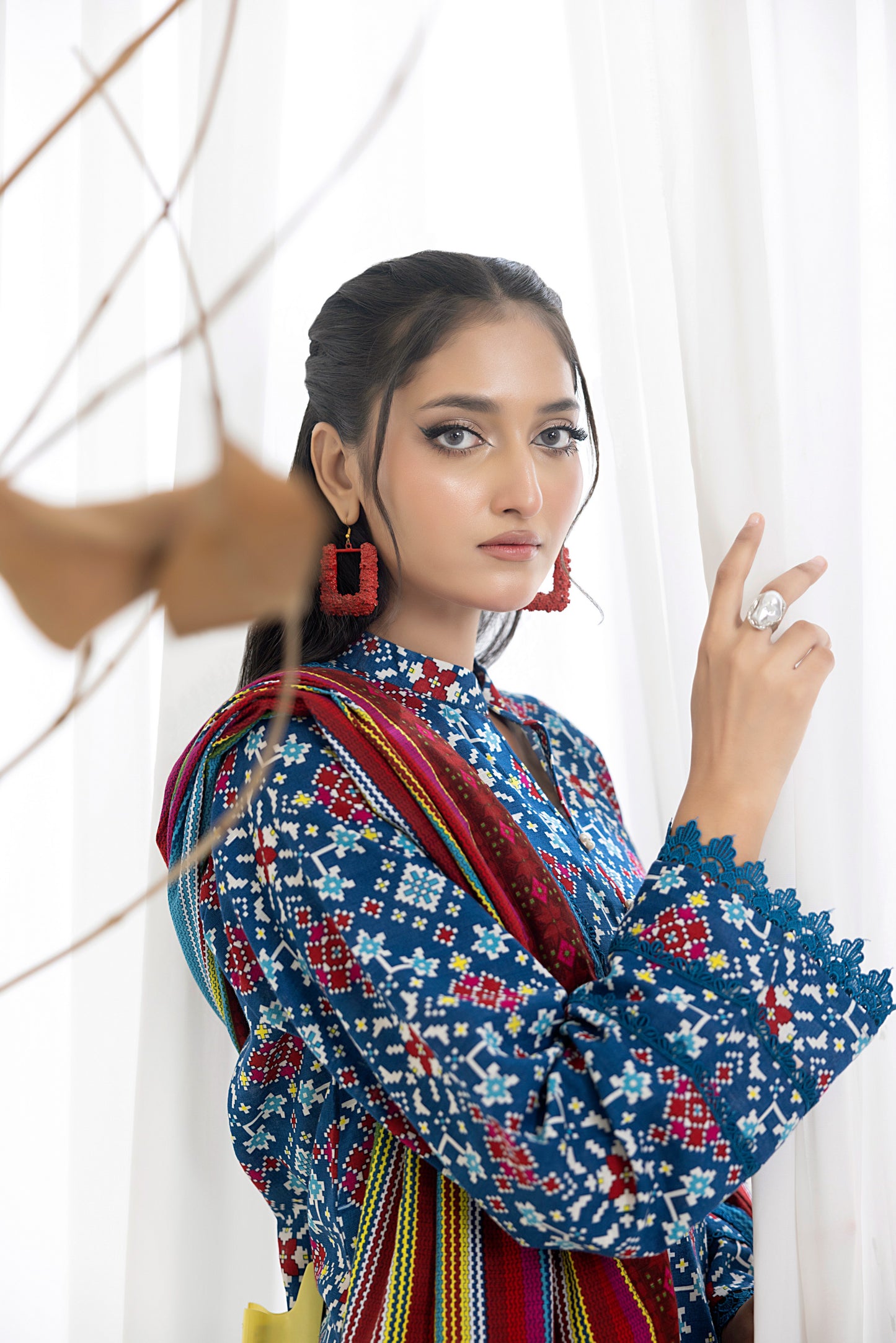 REGALIA | Salina Printed Khaddar | SSPKV1-10