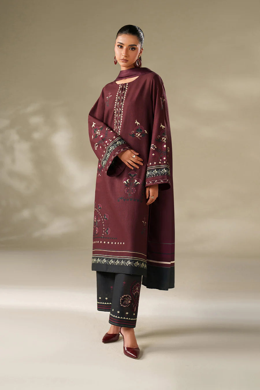 IZNIK | PRINTED KHADDAR | UE-570