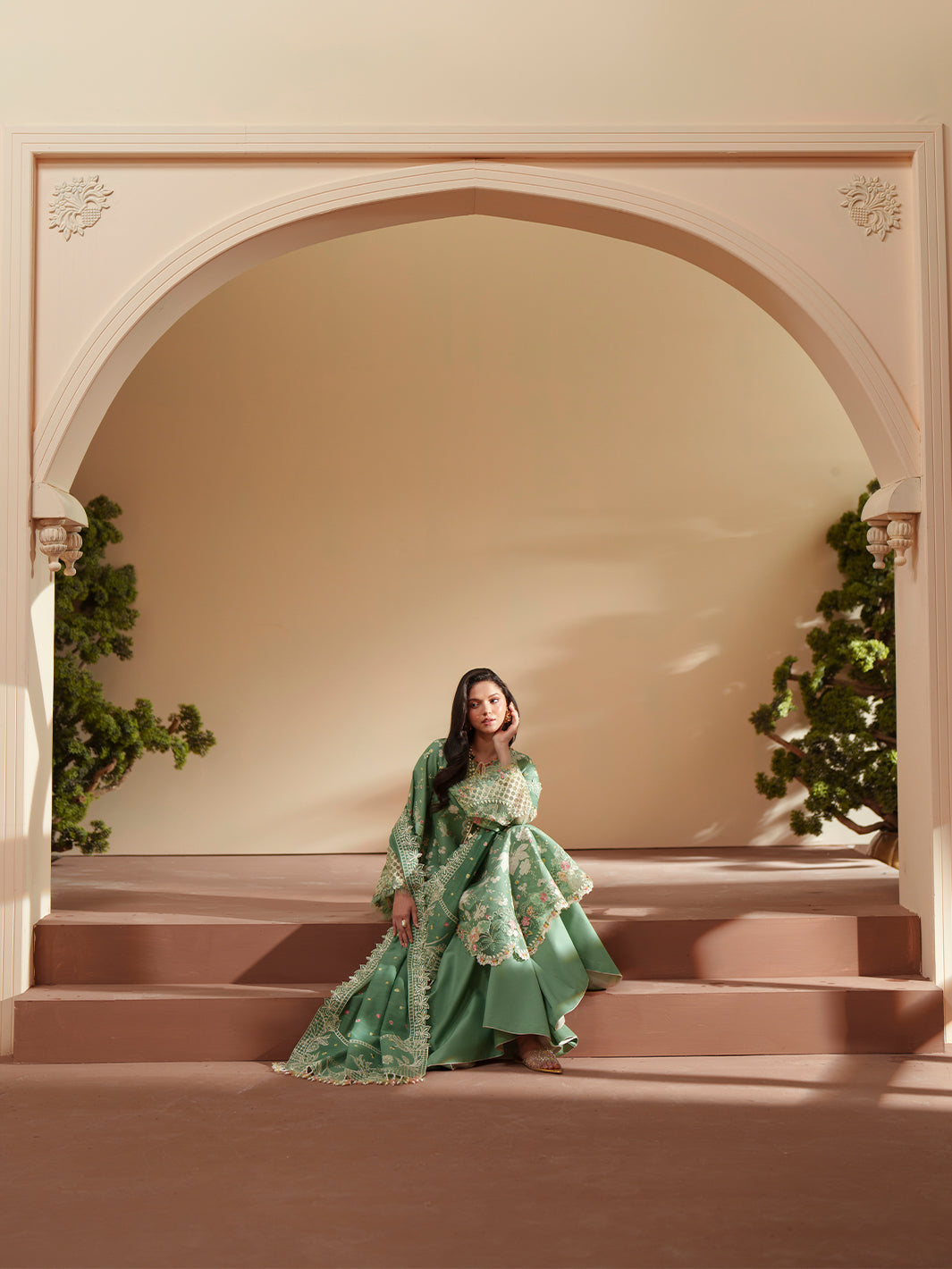 Bin ILyas | Mashriq Luxury Lawn '26 | D-117-A