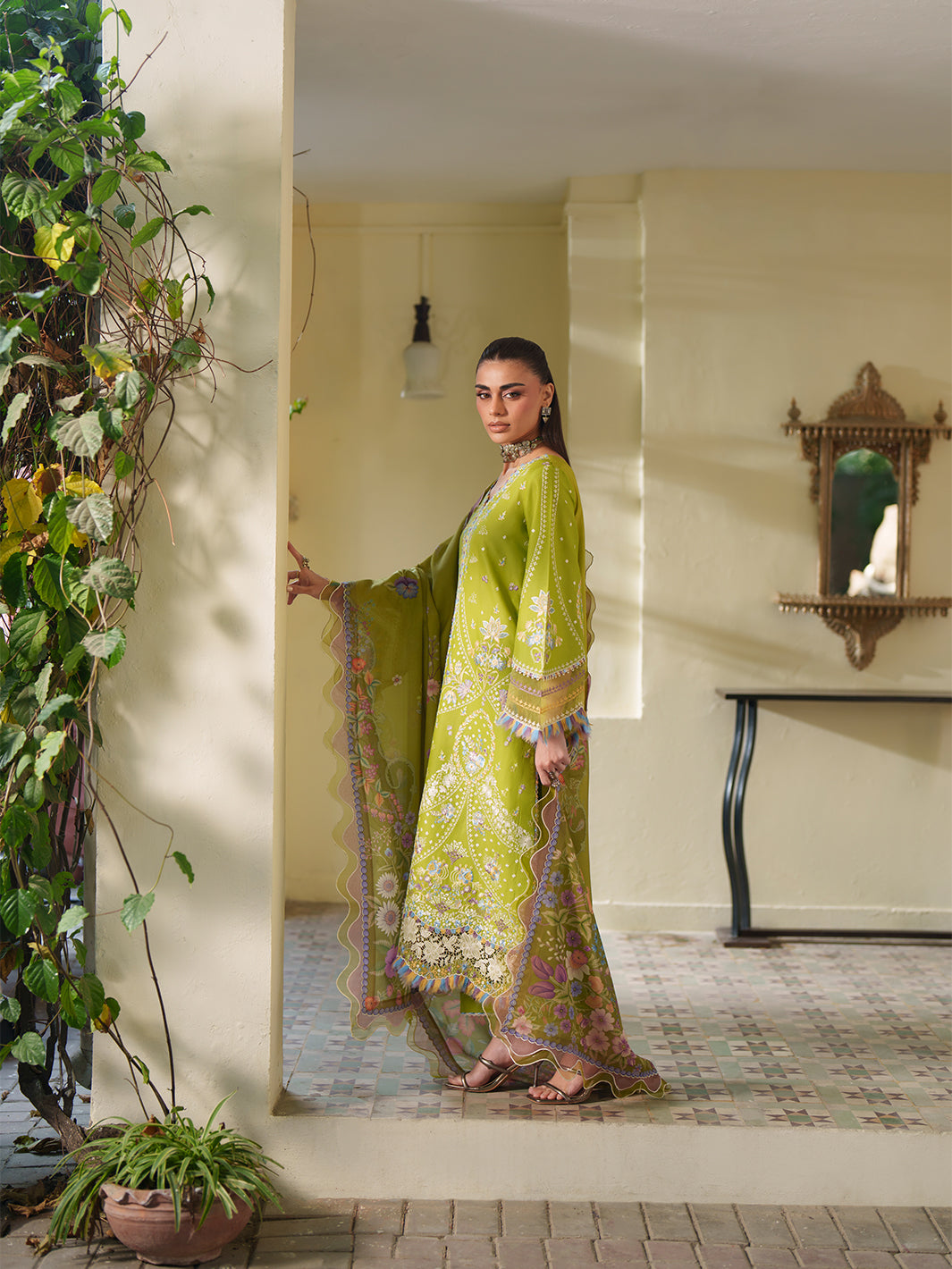 Bin ILyas | Heritage Dore - Unstitched 3 PC Lawn | 172-B