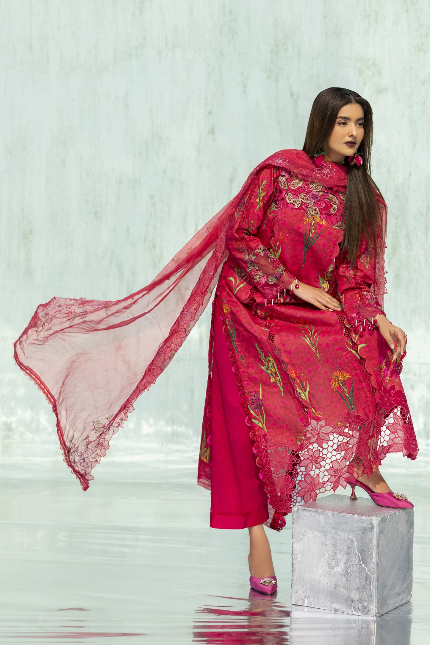 Parishay | IVY Bloom - 3PC Lawn | IB- 16