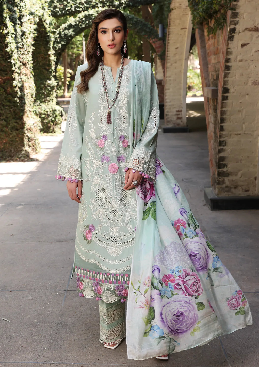ELAF | Festive Chikankari Vol 2 | ECF-11A SERENITY