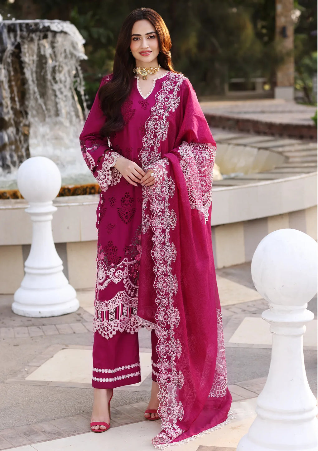 ELAF | Festive Chikankari Vol 2 | ECF-04A PETAL