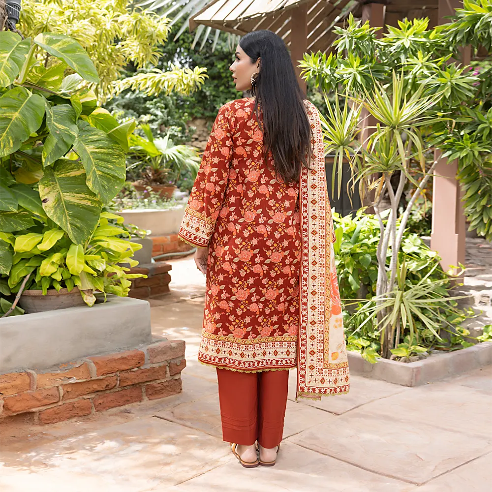 REGALIA | Salina Printed Khaddar | SPKV2-2