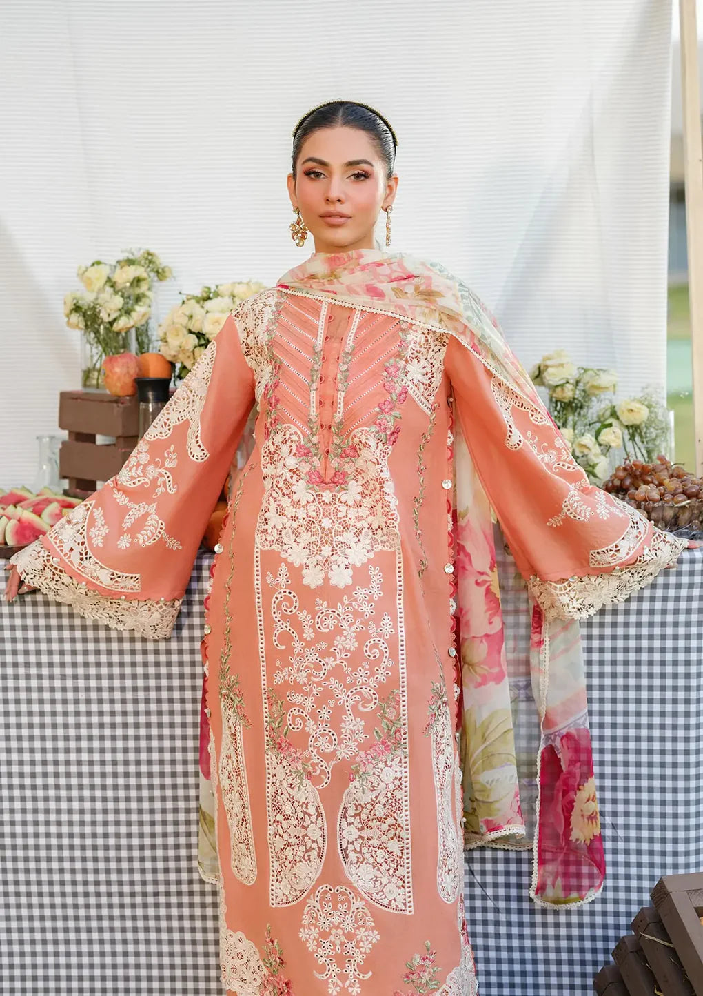 ELAF | LUXURY LAWN 25 VOL 2 | ELH-5A AUTUMN DREAM