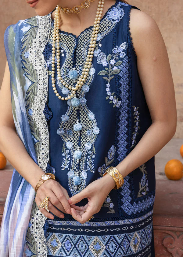 Saira Shakira | Breeze Unstitched Lawn '26 | RUNA-8-B