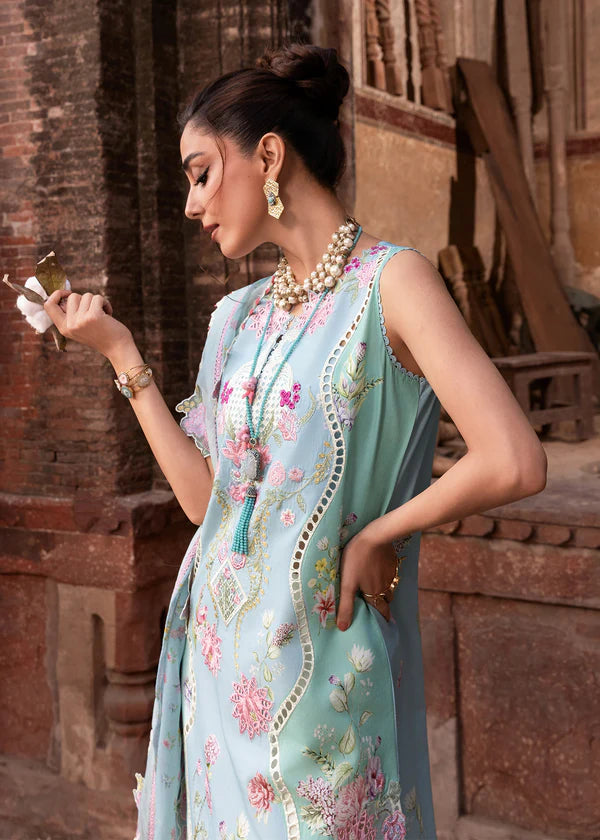 Saira Shakira | Breeze Unstitched Lawn '26 | FAYE-7-B