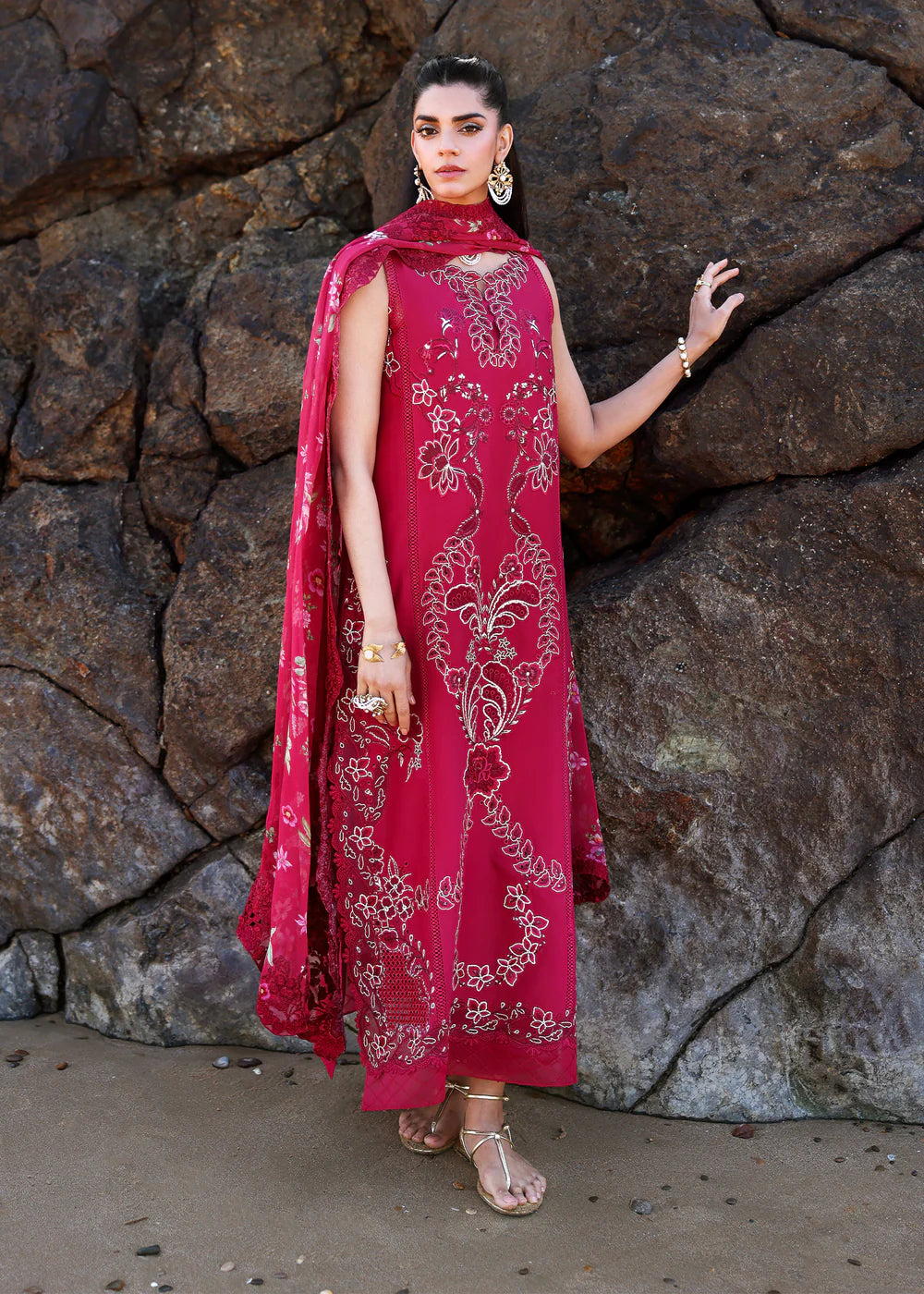 Saira Shakira | Breeze Unstitched Lawn '26 | OPHELIA-4-A