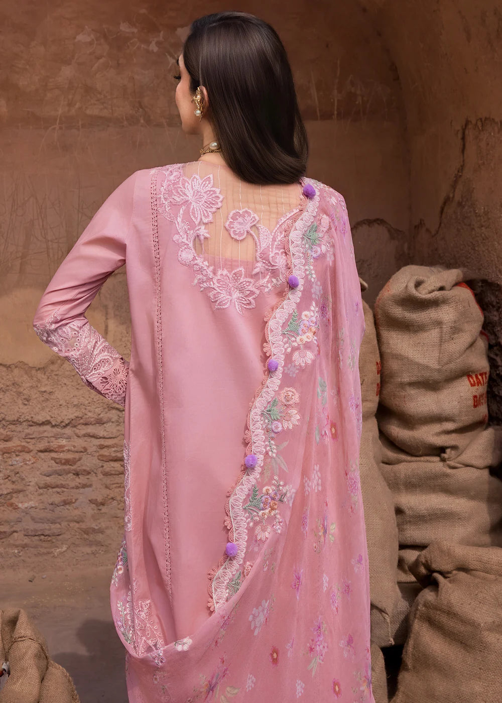 Saira Shakira | Breeze Unstitched Lawn '26 | OPHELIA-4-B
