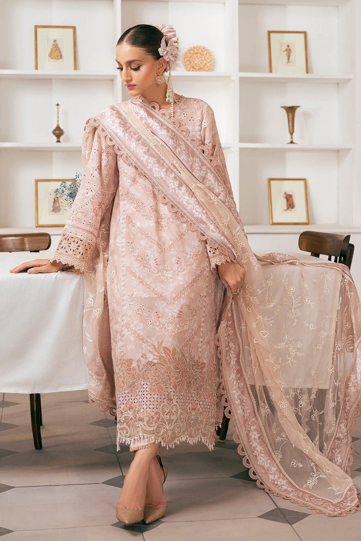 Baroque | EMBROIDERED SWISS LAWN | SL11-D03