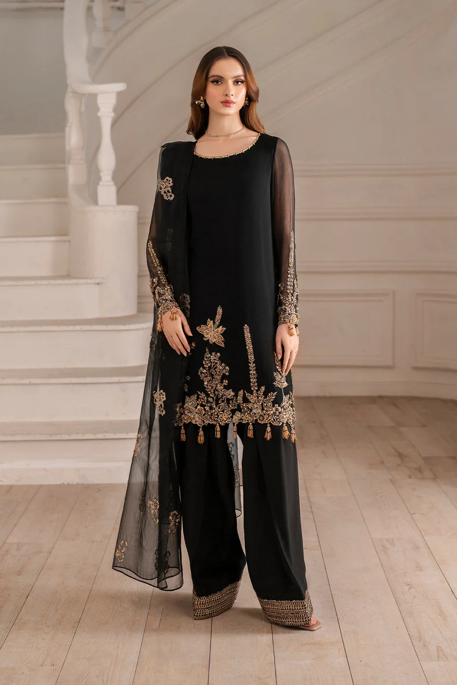 IZNIK | Embroidered Chiffon | UE-417