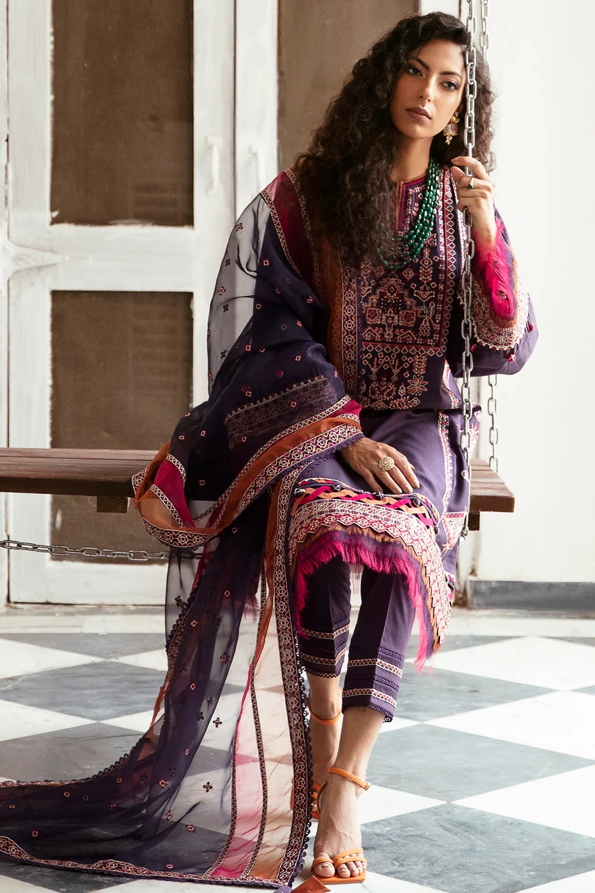 Jazmin | Iris Eid Lawn 23 | ALPENROSE