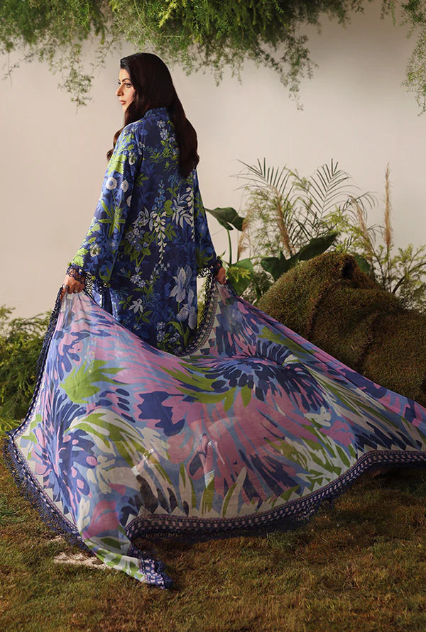 NAQSH | VISCOSE | Midnight Blue
