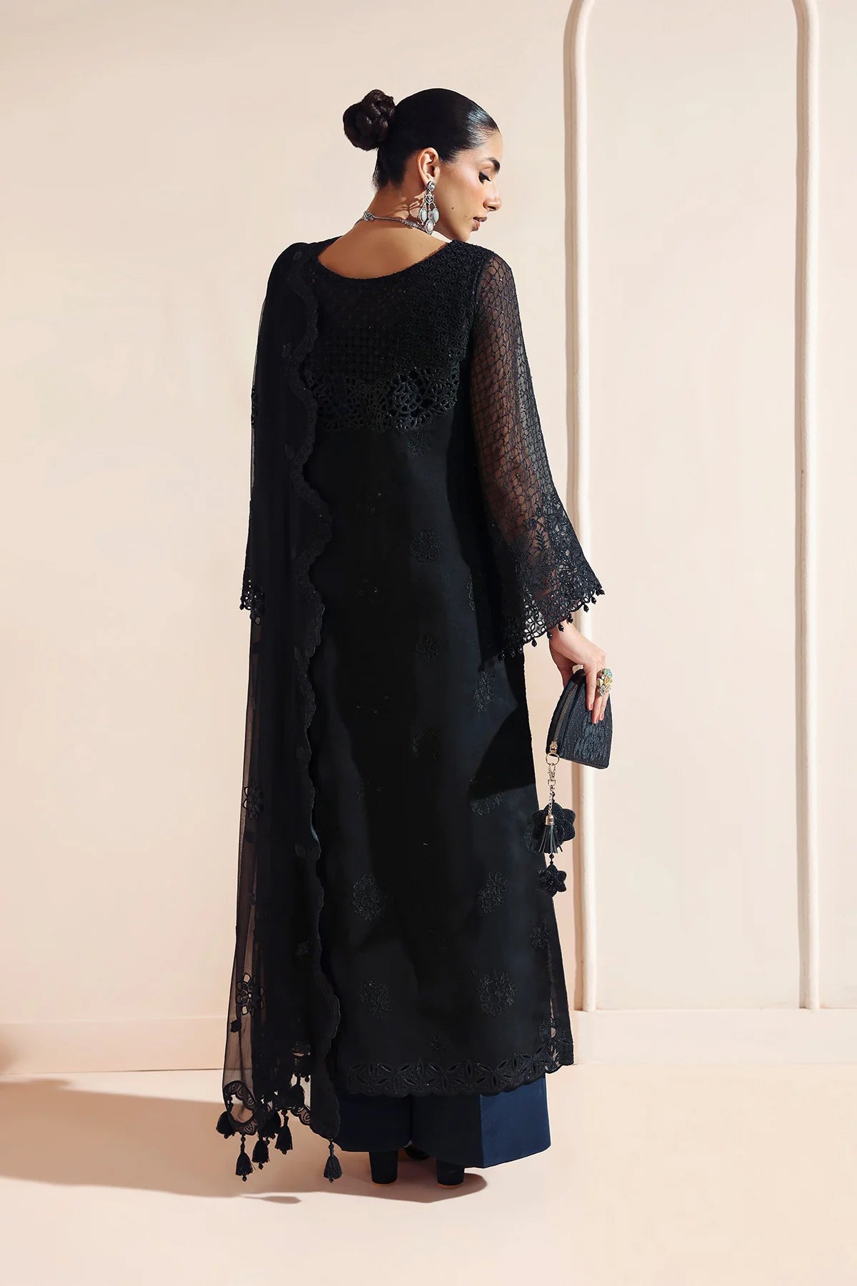 ALIZEH | FESTIVE | AF-BCH-2201-RIKA BLACK