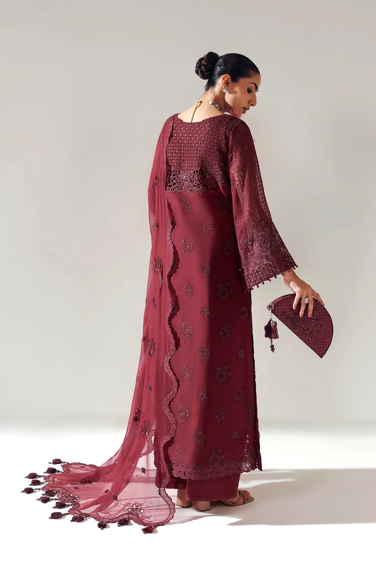 ALIZEH | FESTIVE | AF-BCH-2200-RIKA MAROON