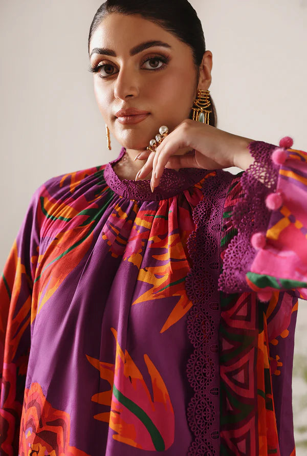 NAQSH | VISCOSE | Jam Purple