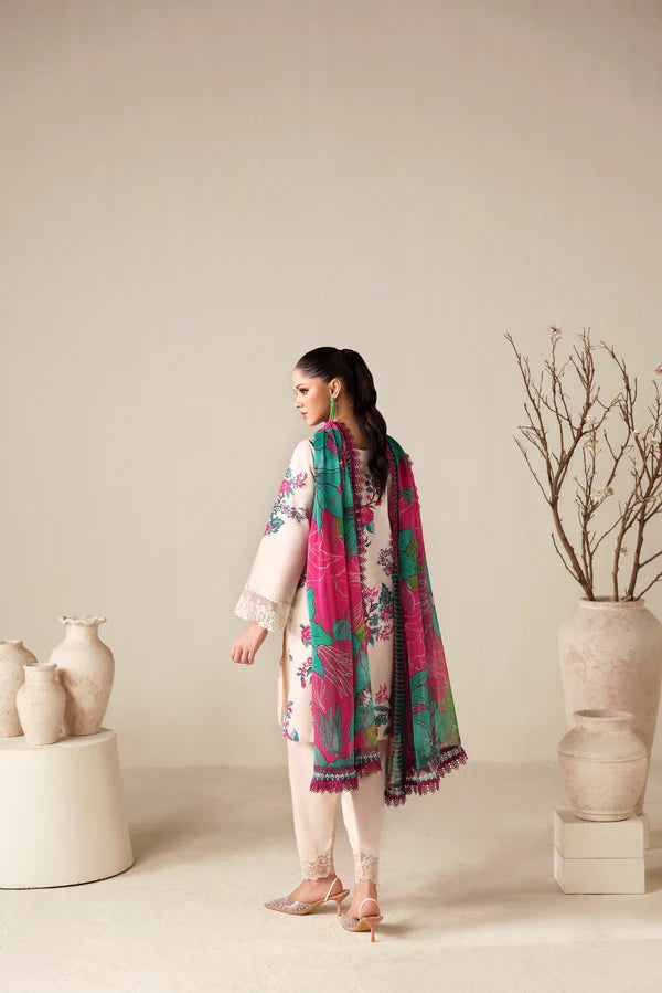 NAQSH | PRINTED VISCOSE | IVORY - 00187