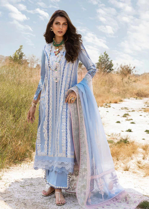 SAIRA SHAKIRA | LUXURY LAWN 25 | NADINE-A