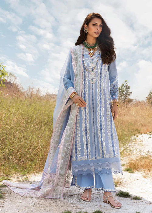 SAIRA SHAKIRA | LUXURY LAWN 25 | NADINE-A