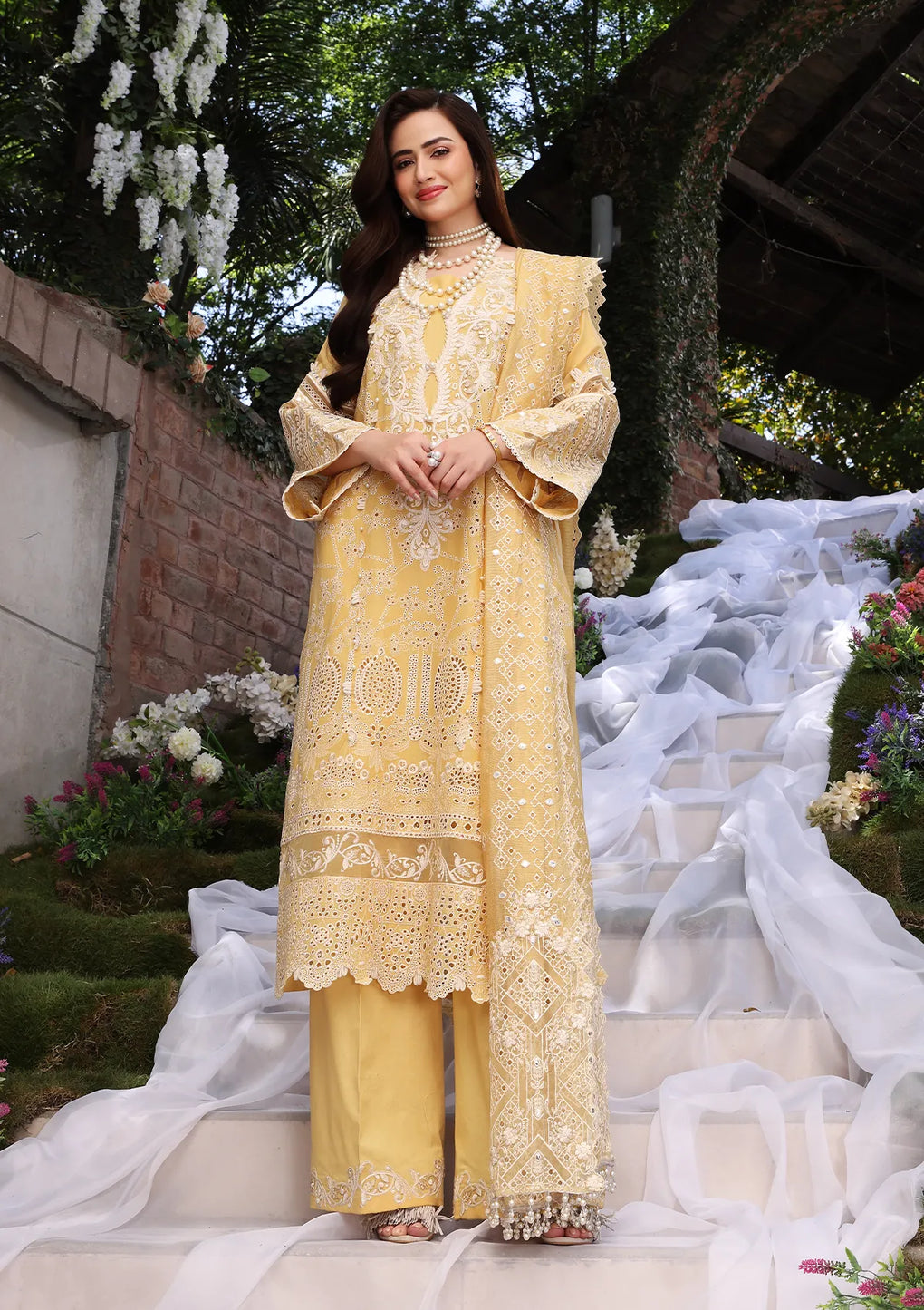 ELAF | Festive Chikankari Vol 2 | ECF-01 BELLE