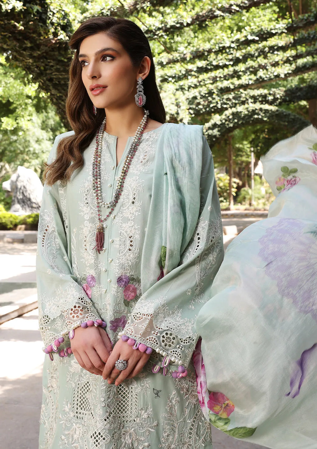 ELAF | Festive Chikankari Vol 2 | ECF-11A SERENITY
