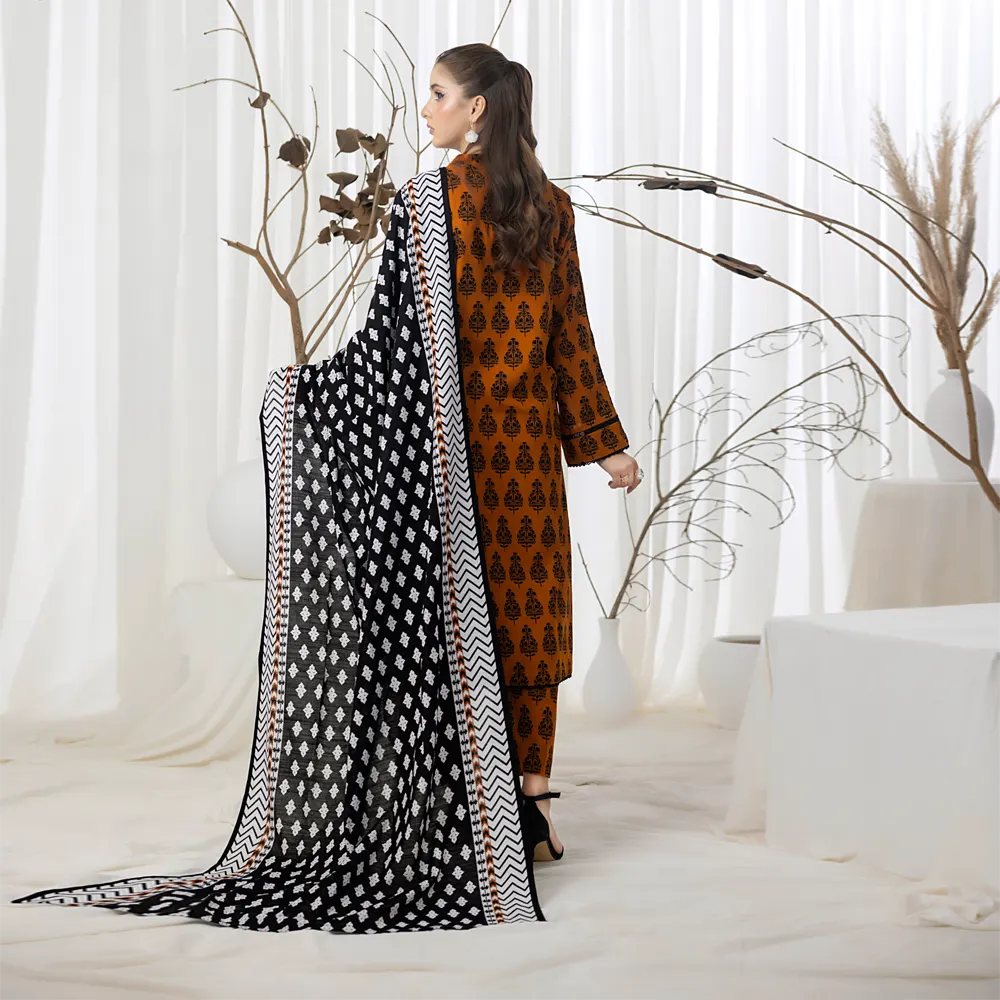 REGALIA | Salina Printed Khaddar | SSPKV1-3