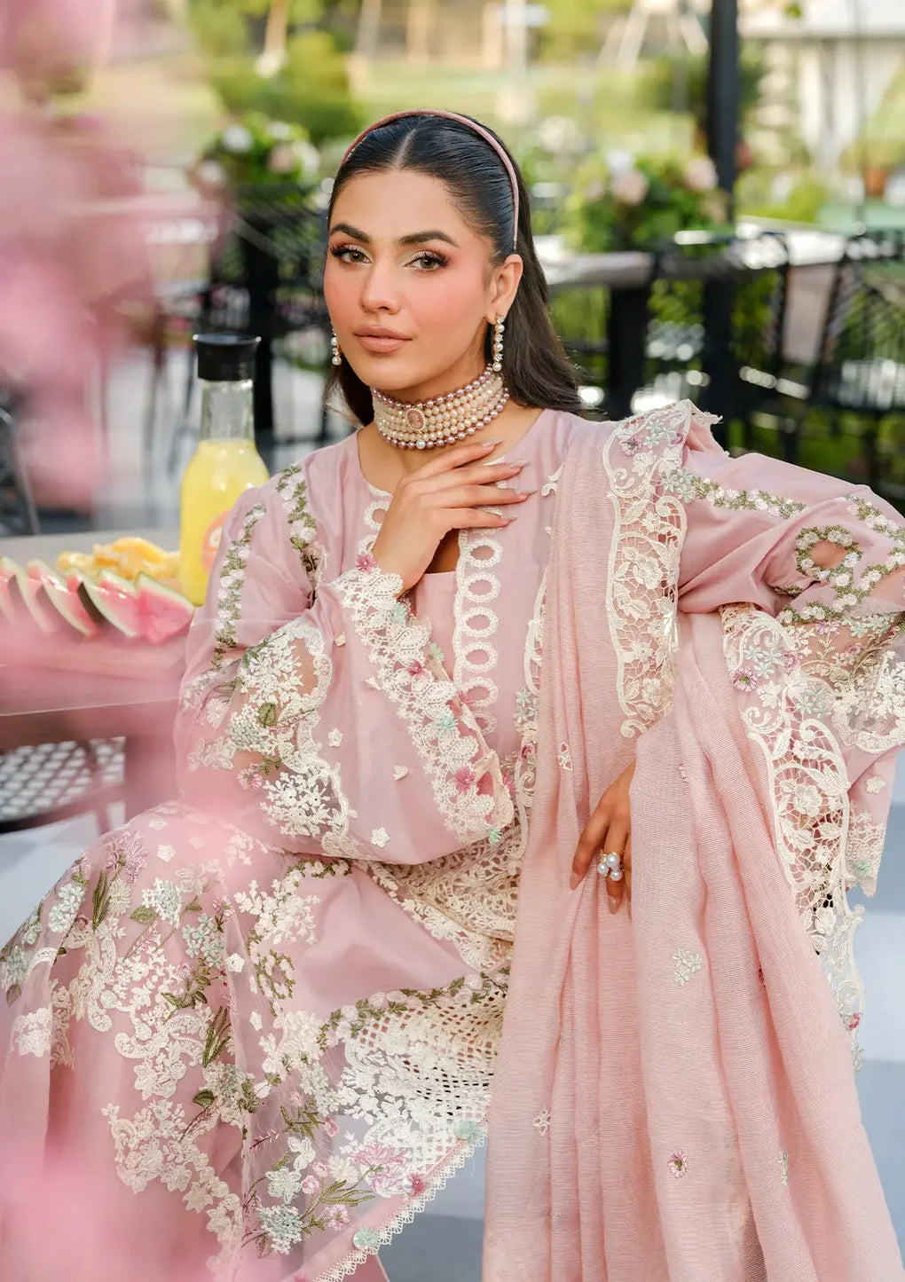 ELAF | LUXURY LAWN 25 VOL 2 | ELH-3B OH MY ROSE