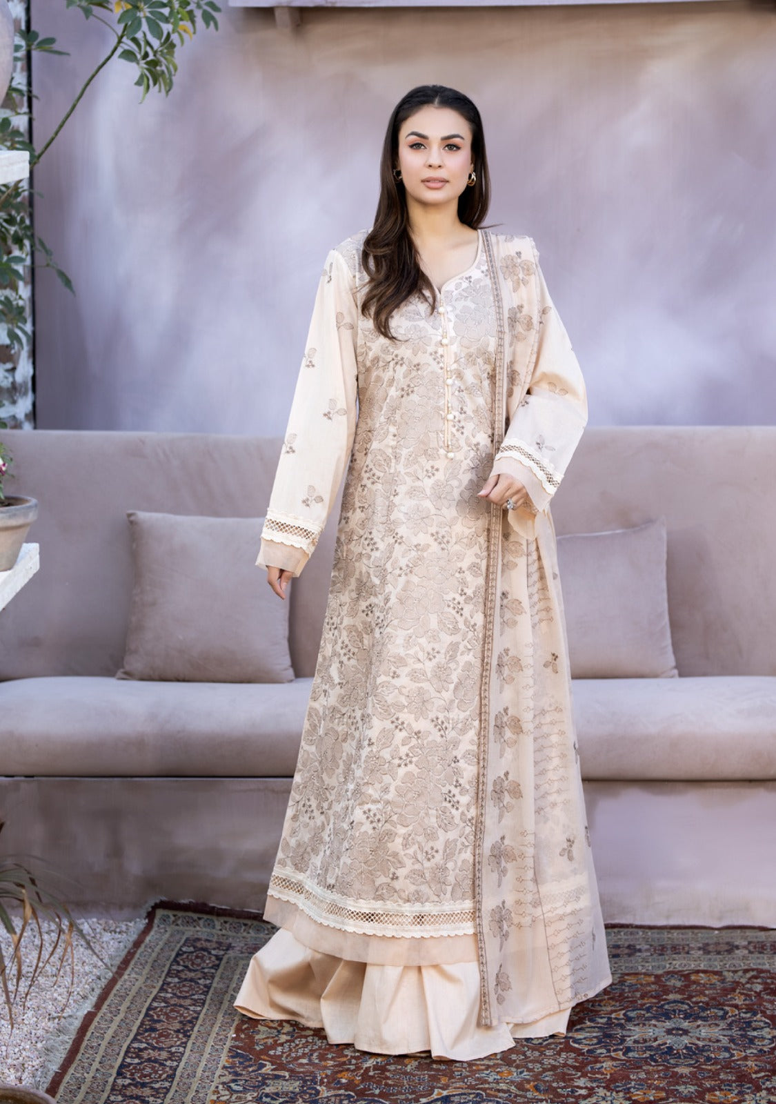 Zainab Fatima | Lawn VoL-2 | NF-1274