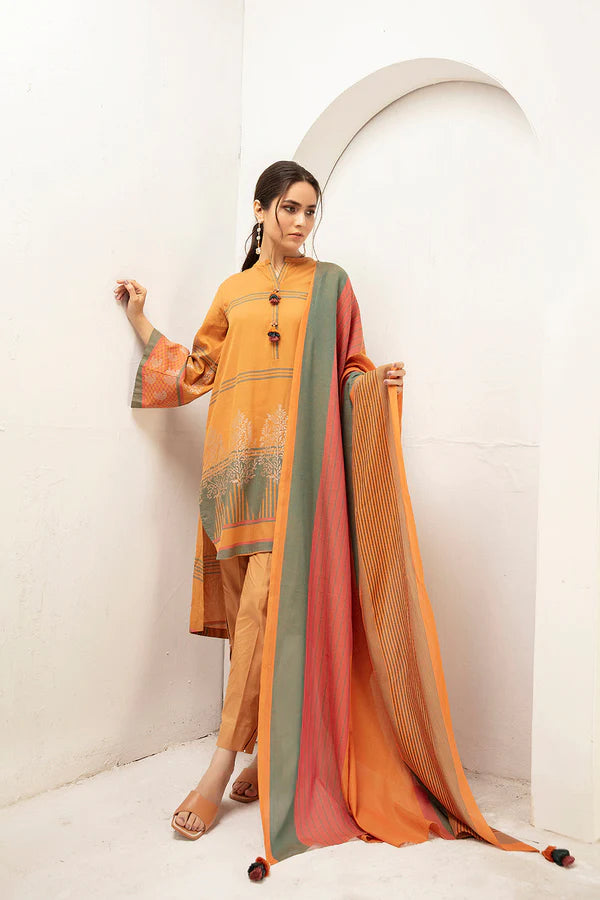 Nishat | Digital Printed Lawn | 3 Piece