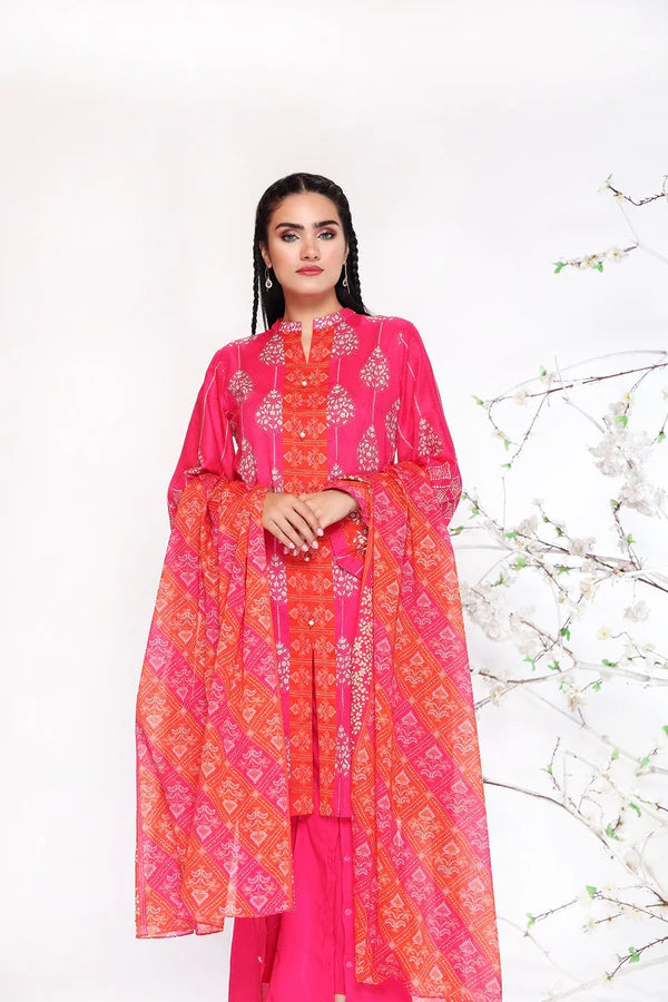Nishat | Digital Printed Lawn | 3 Piece