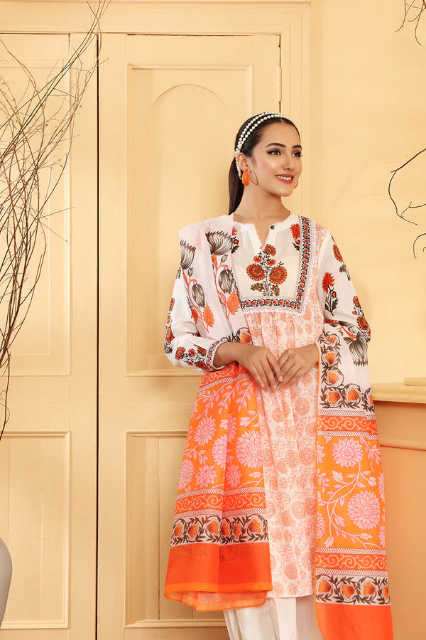 Nishat | Printed Lawn | 3 Piece
